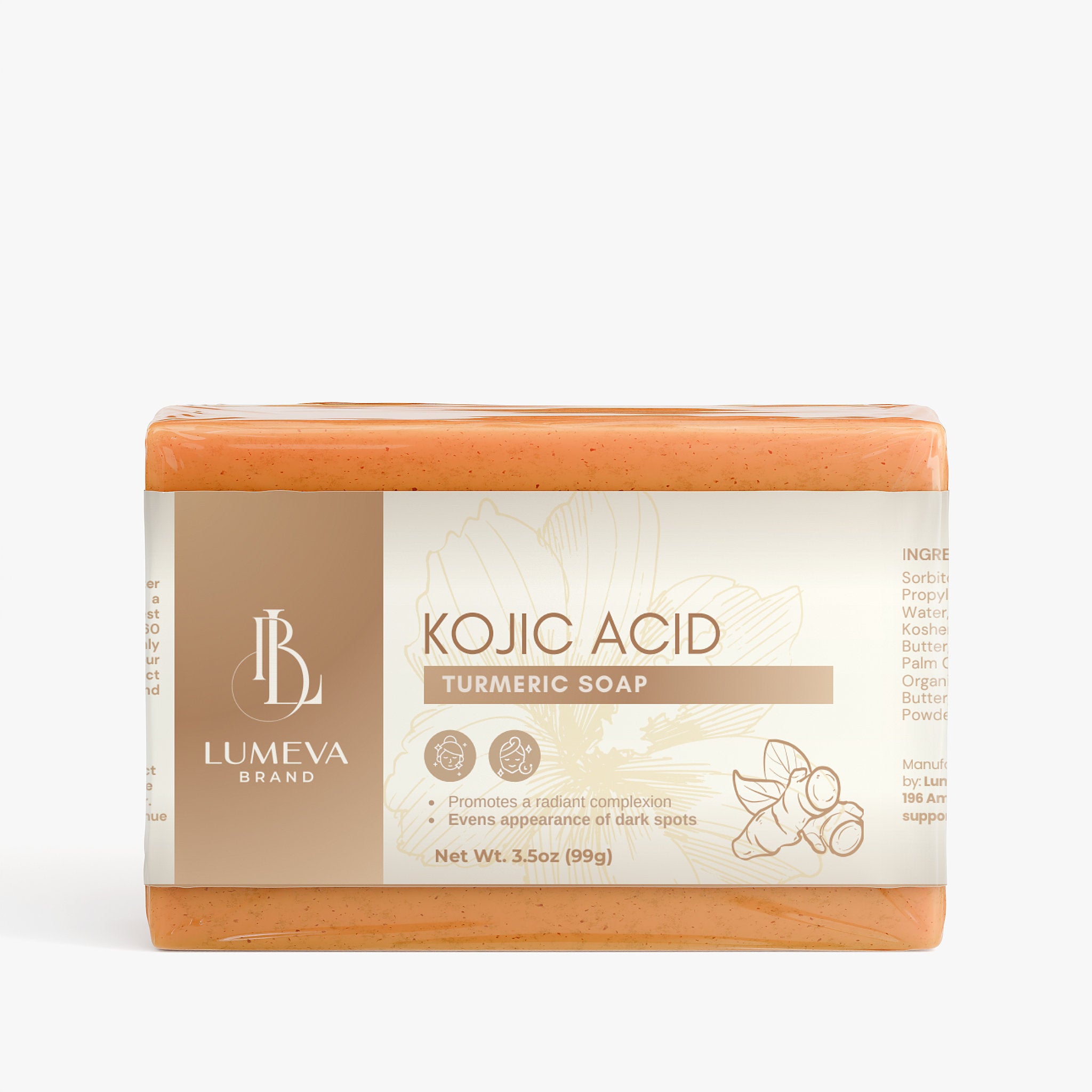 Kojic Acid & Turmeric Soap